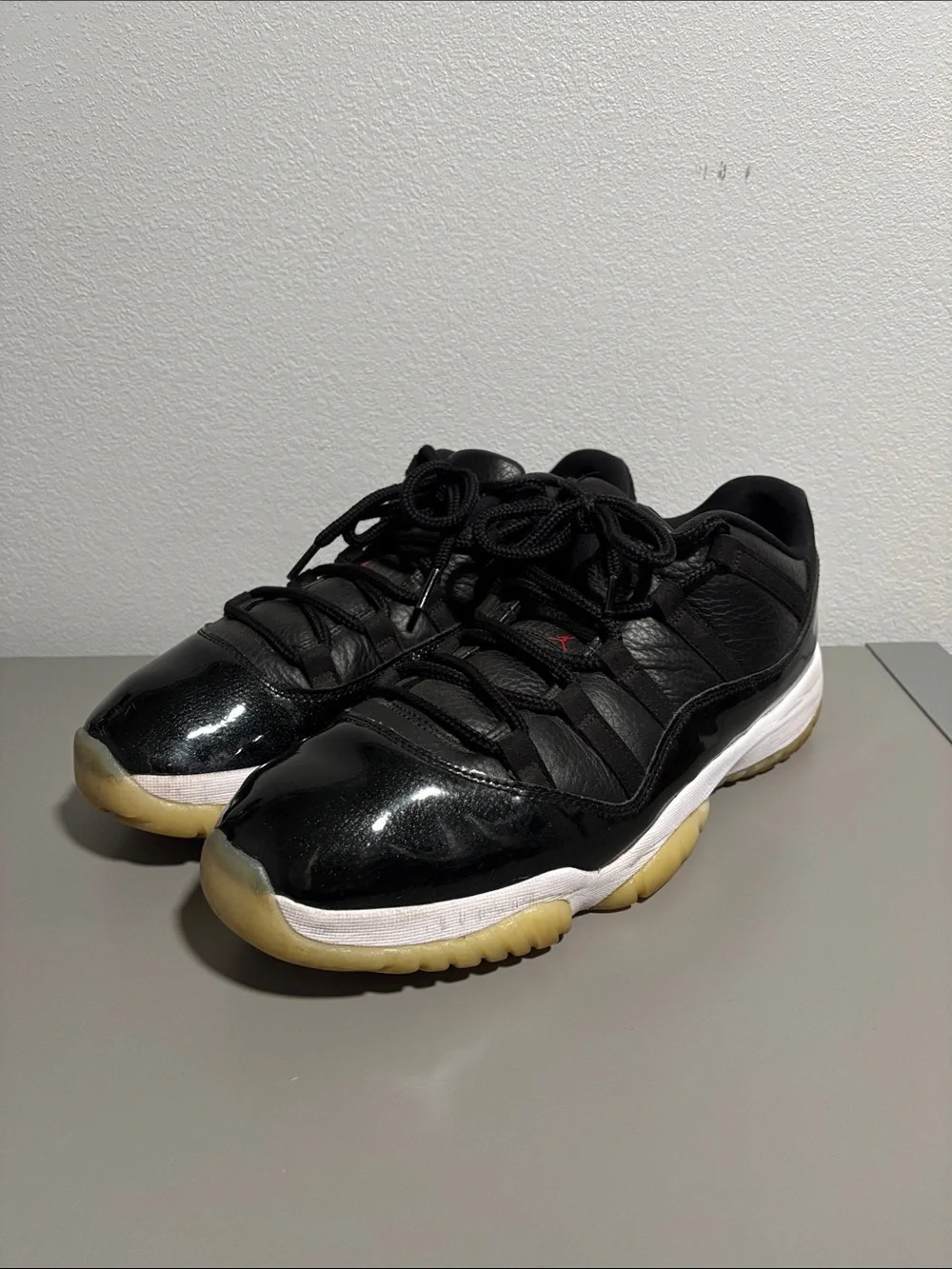 Jorden 11 low black patent leather Size 13 Men’s - Picture 1 of 5